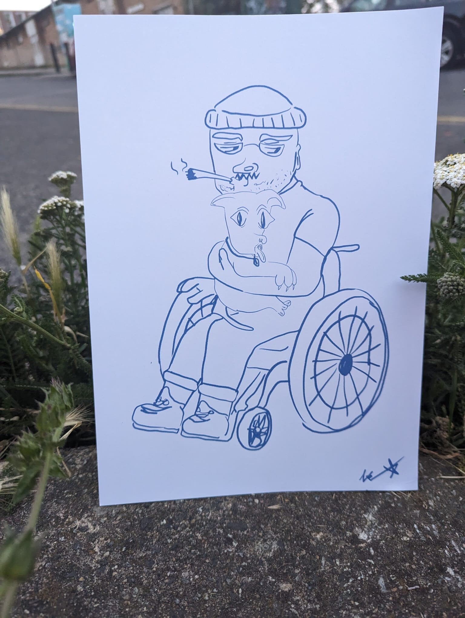 Rude Wheeler [A4 PRINT]