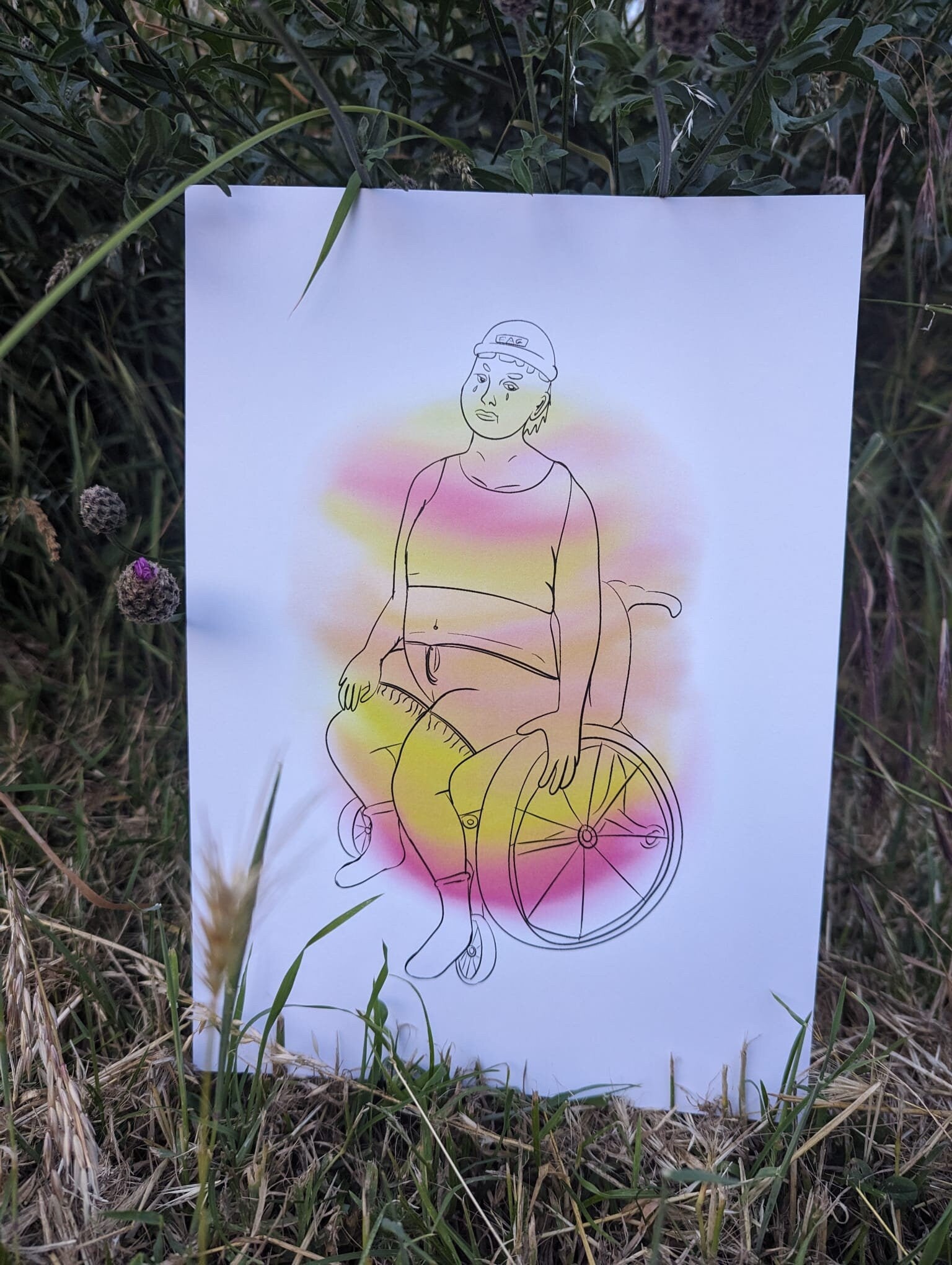 Proud by Sunset [A4 PRINT]