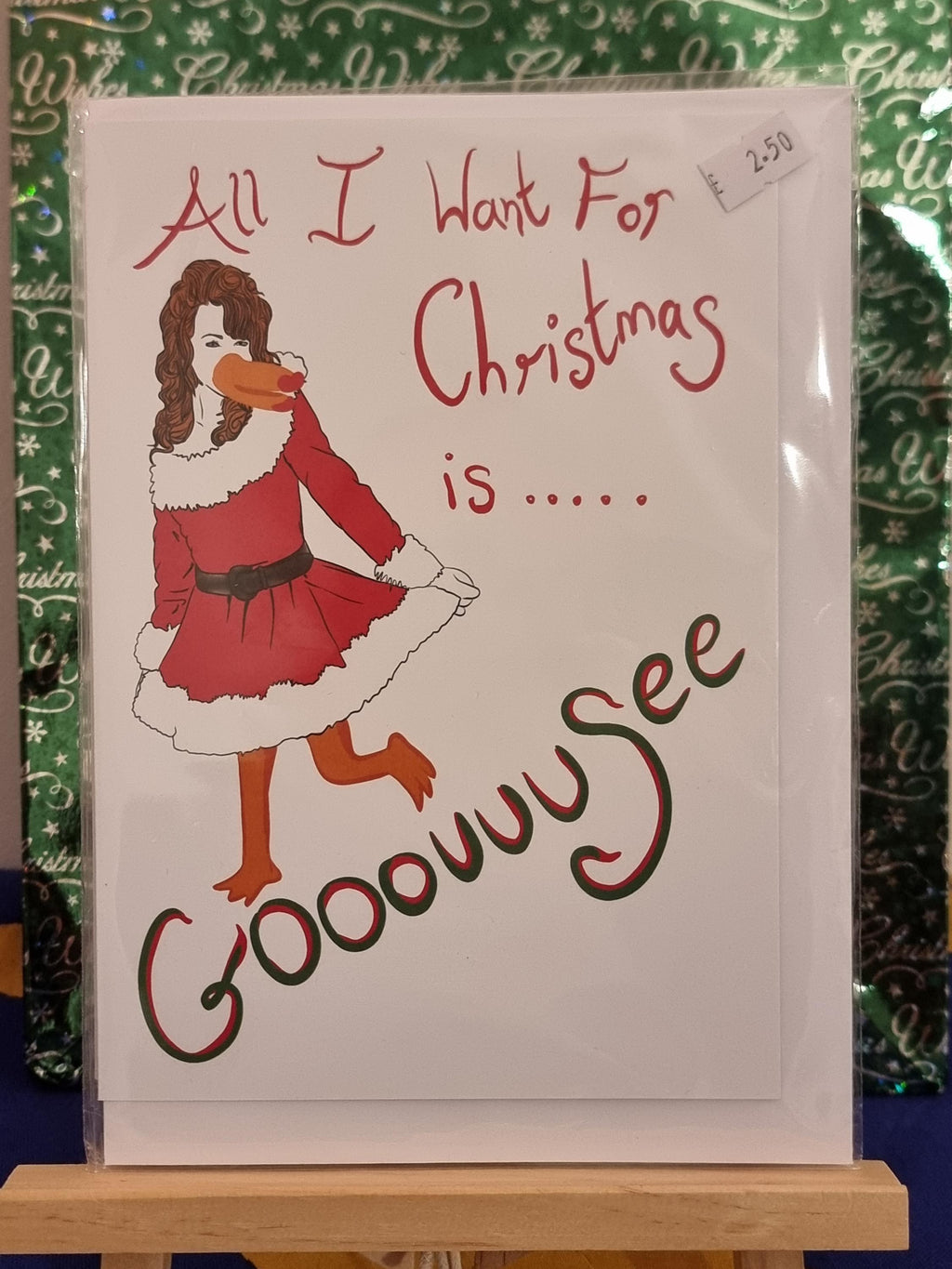 Maria Goose Christmas A5 Card