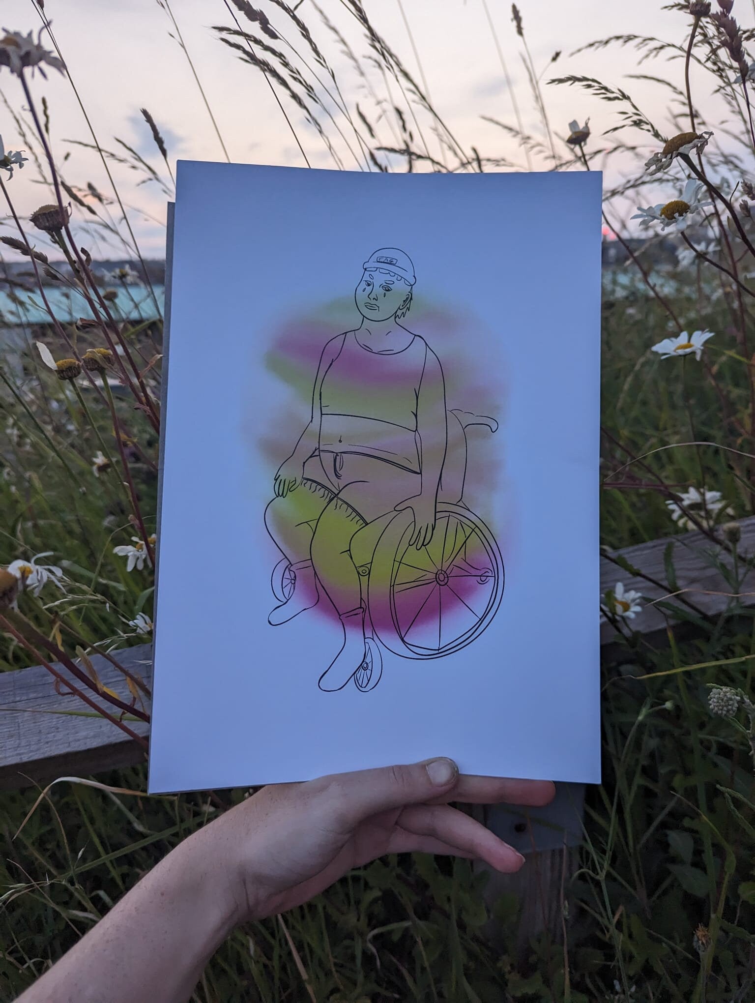 Proud by Sunset [A4 PRINT]