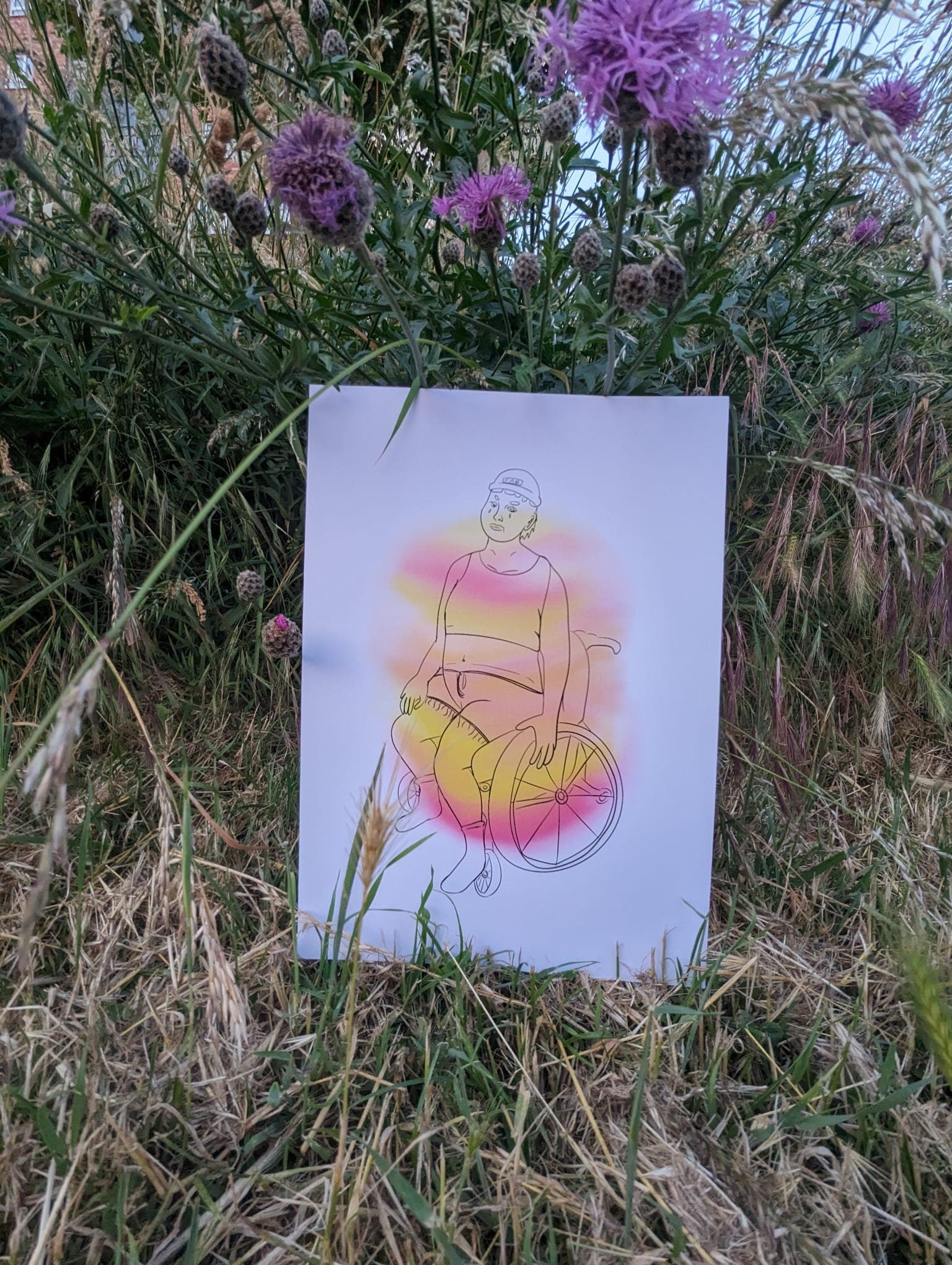 Proud by Sunset [A4 PRINT]